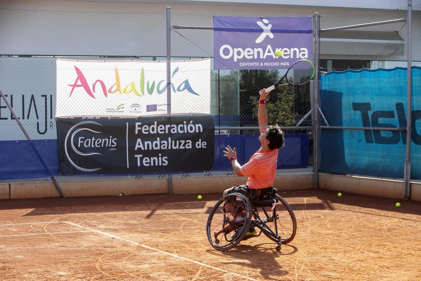 El Campeonato de Tenis de Andalucía en silla de ruedas, en imágenes