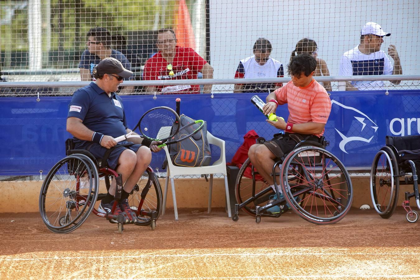 El Campeonato de Tenis de Andalucía en silla de ruedas, en imágenes