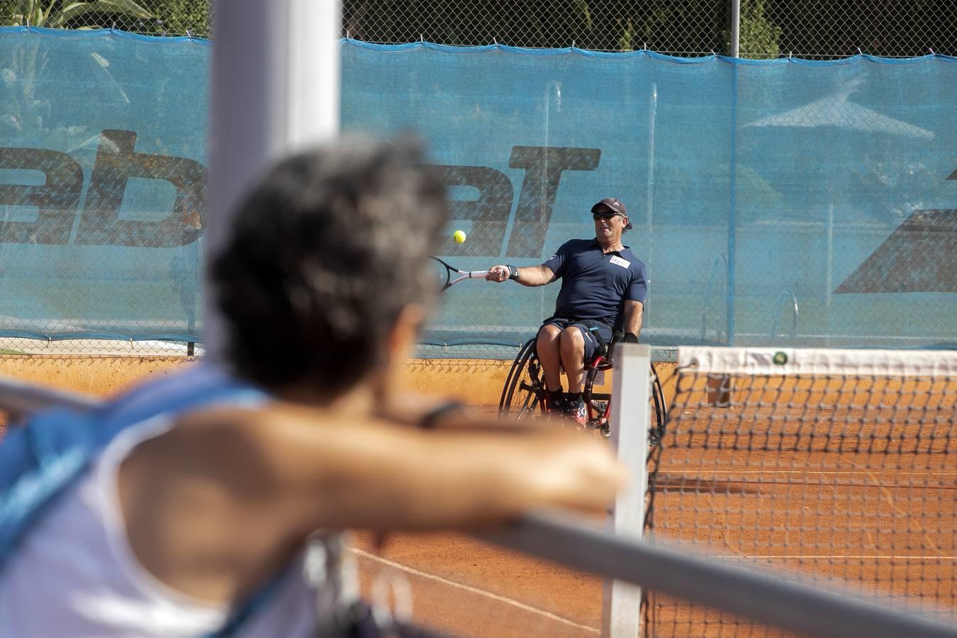 El Campeonato de Tenis de Andalucía en silla de ruedas, en imágenes