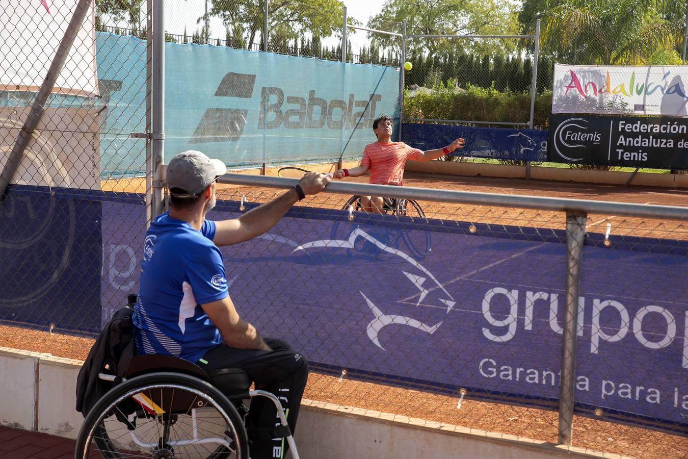 El Campeonato de Tenis de Andalucía en silla de ruedas, en imágenes