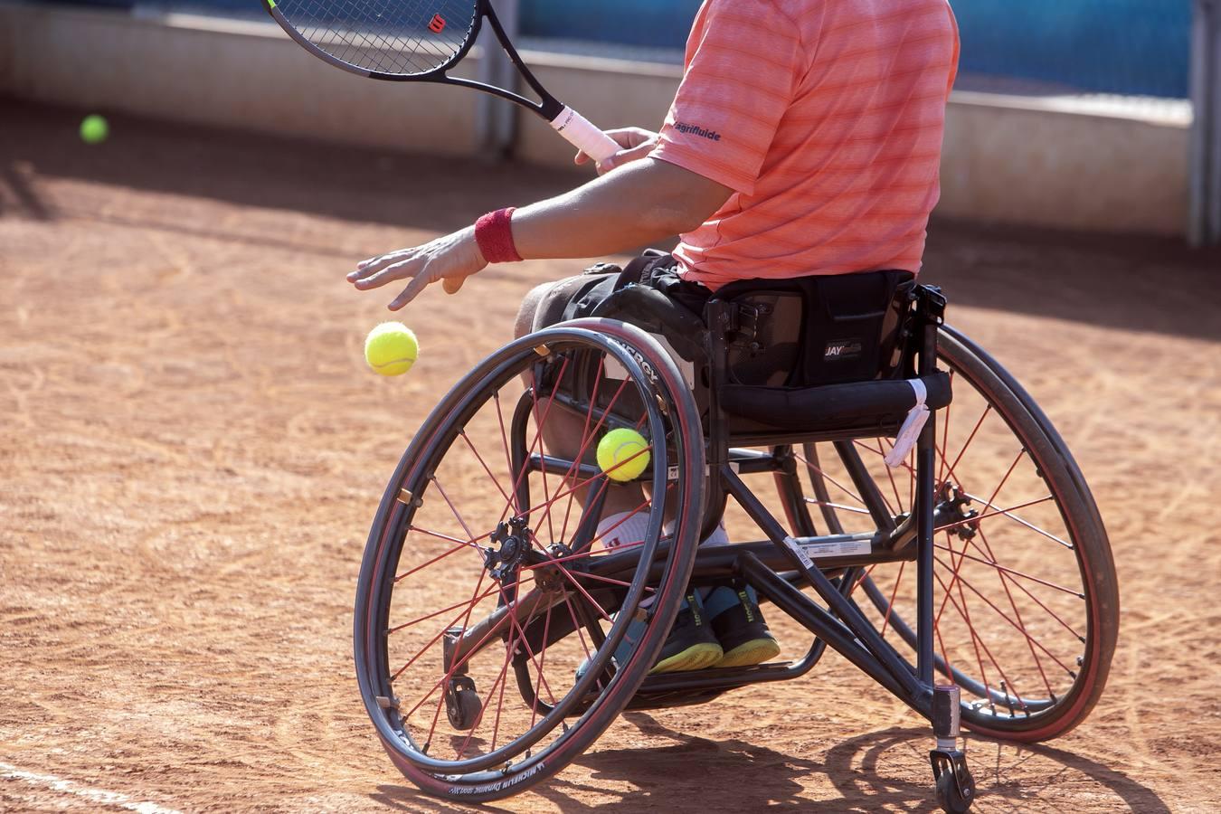 El Campeonato de Tenis de Andalucía en silla de ruedas, en imágenes