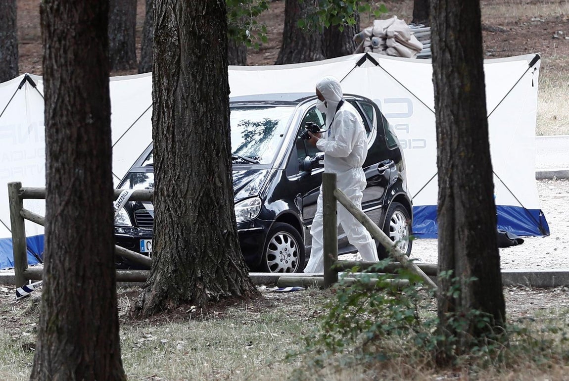 Se ha hallado el coche de Blanca Fernández Ochoa esta mañana en un paraje entre Cercedilla y el Valle de la Fuenfría, en la Sierra de Madrid. 