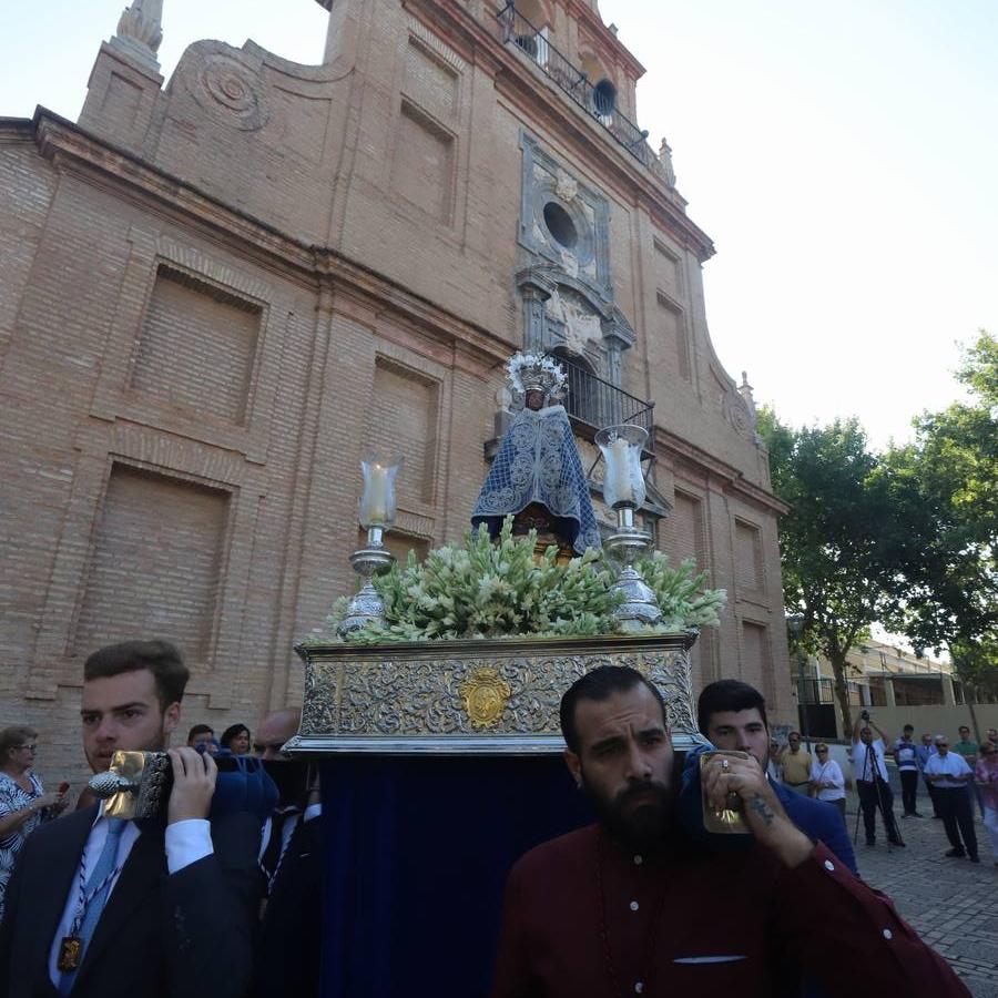 La visita de la Virgen de la Fuensanta a los templos de Córdoba, en imágenes