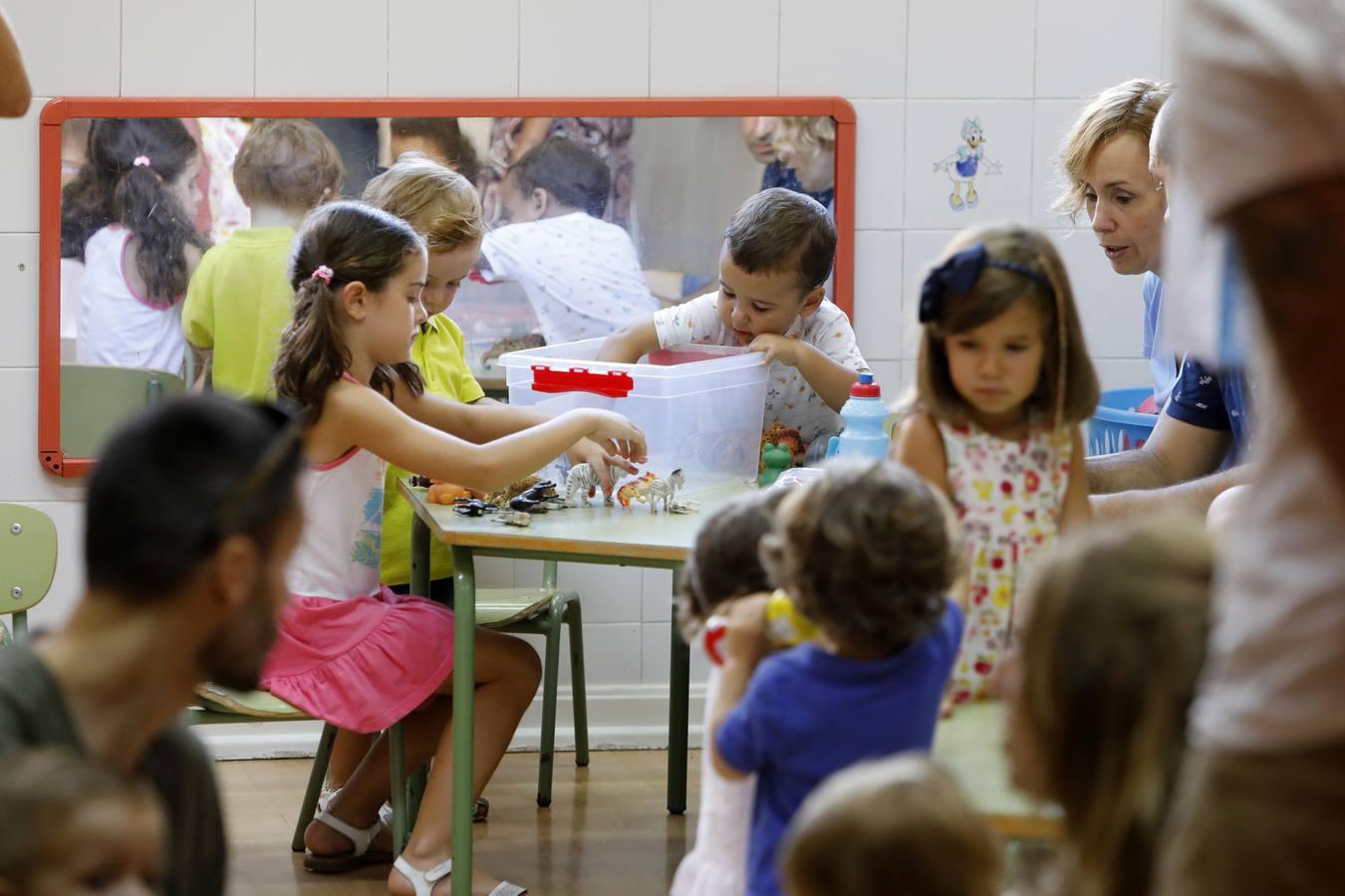 El primer día de curso en las guarderías de Córdoba, en imágenes