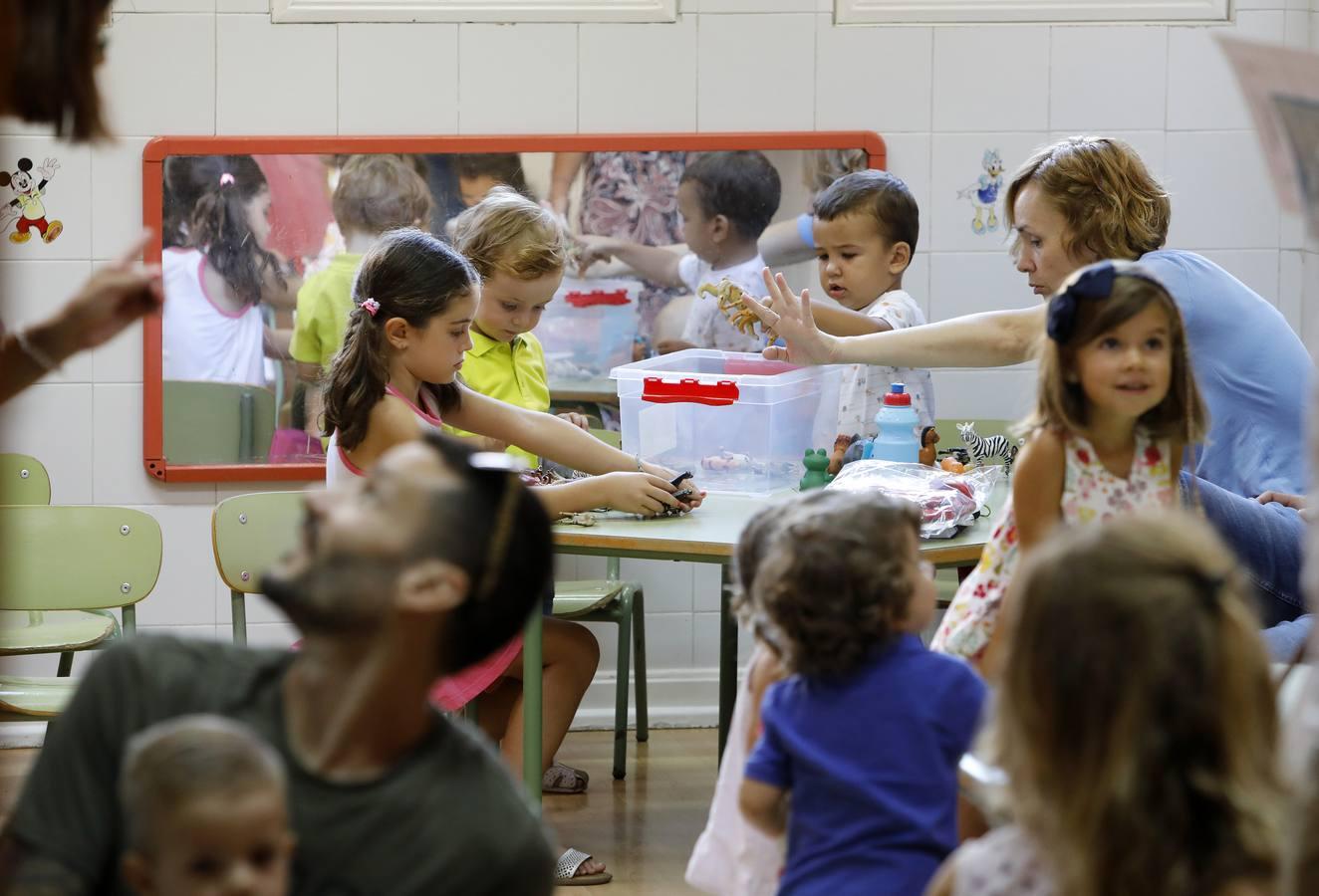 El primer día de curso en las guarderías de Córdoba, en imágenes