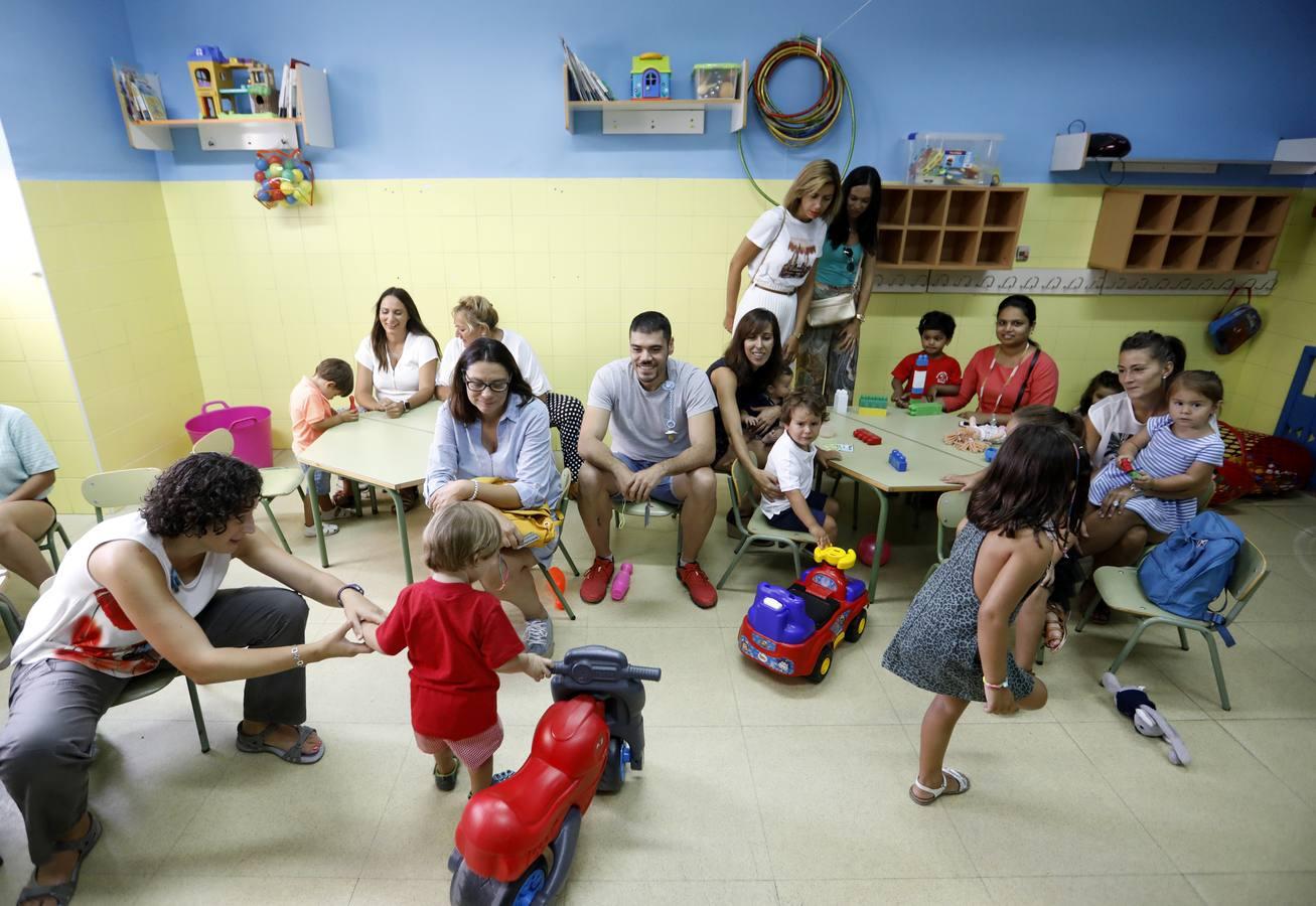 El primer día de curso en las guarderías de Córdoba, en imágenes