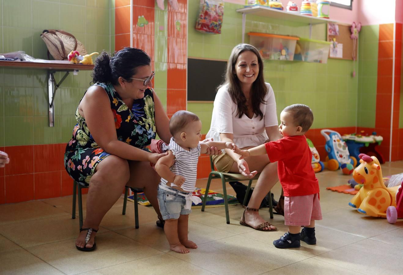 El primer día de curso en las guarderías de Córdoba, en imágenes