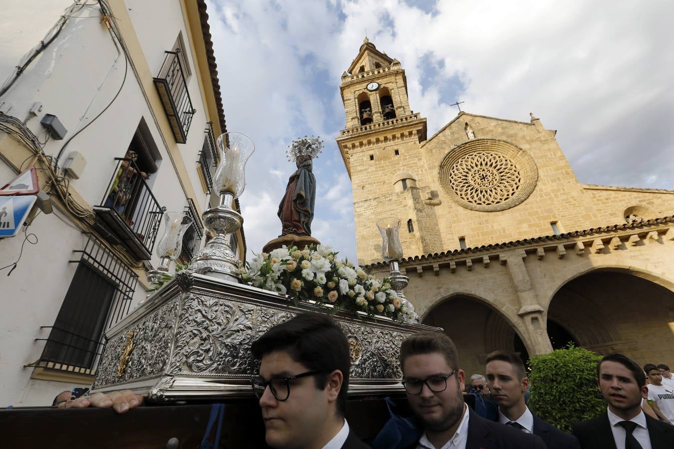 El encuentro de la Virgen de la Fuensanta con San Rafael, en imágenes