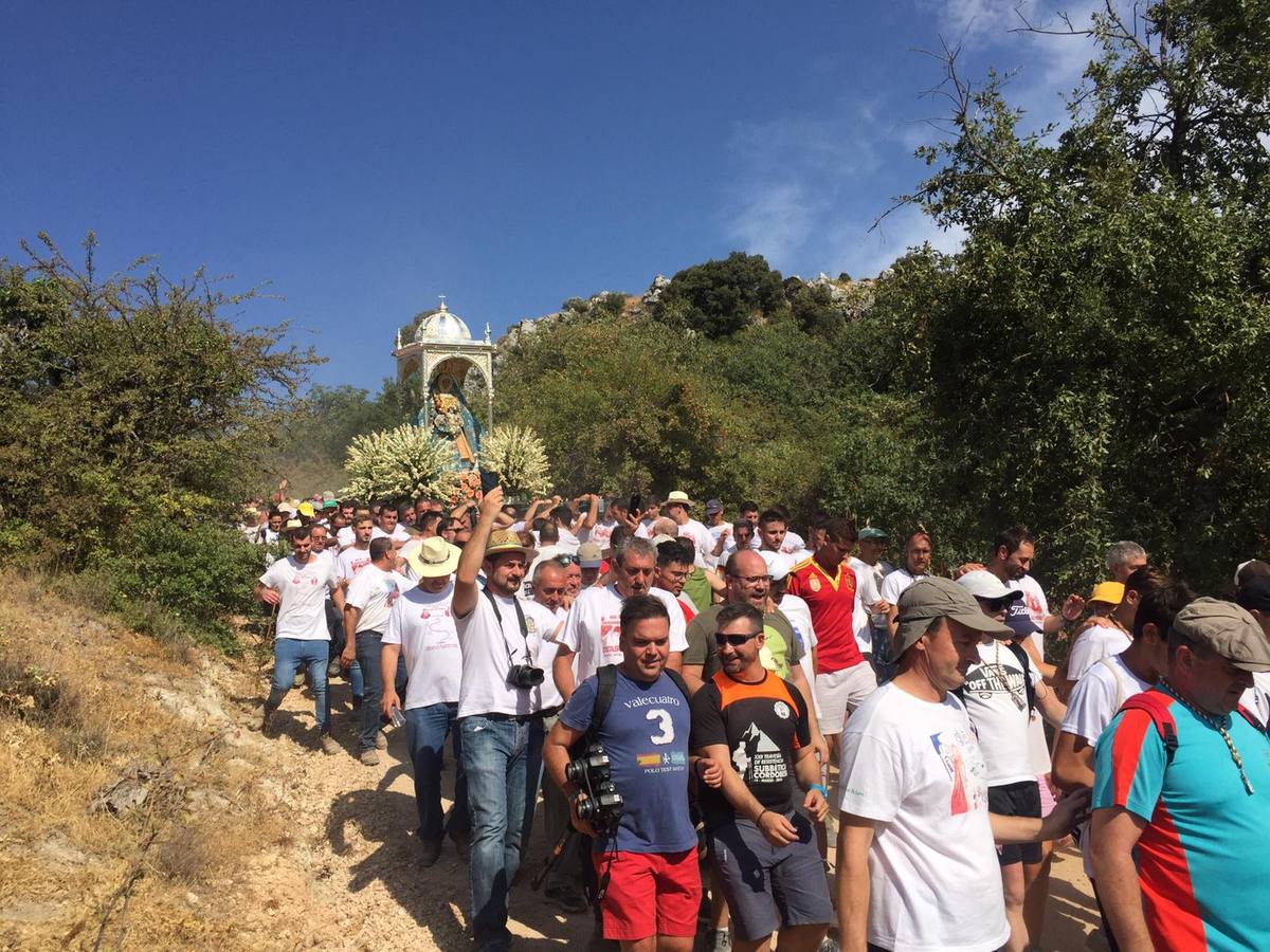 La «Bajá» de la Virgen de la Sierra, en imágenes