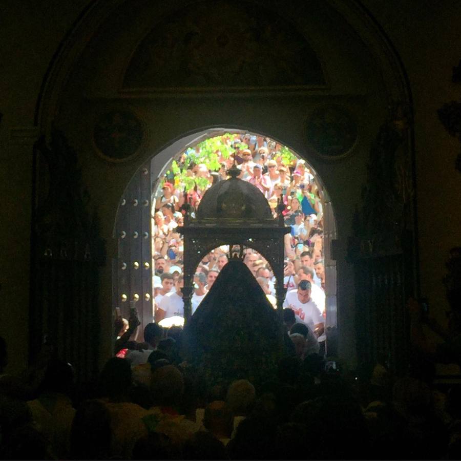 La «Bajá» de la Virgen de la Sierra, en imágenes