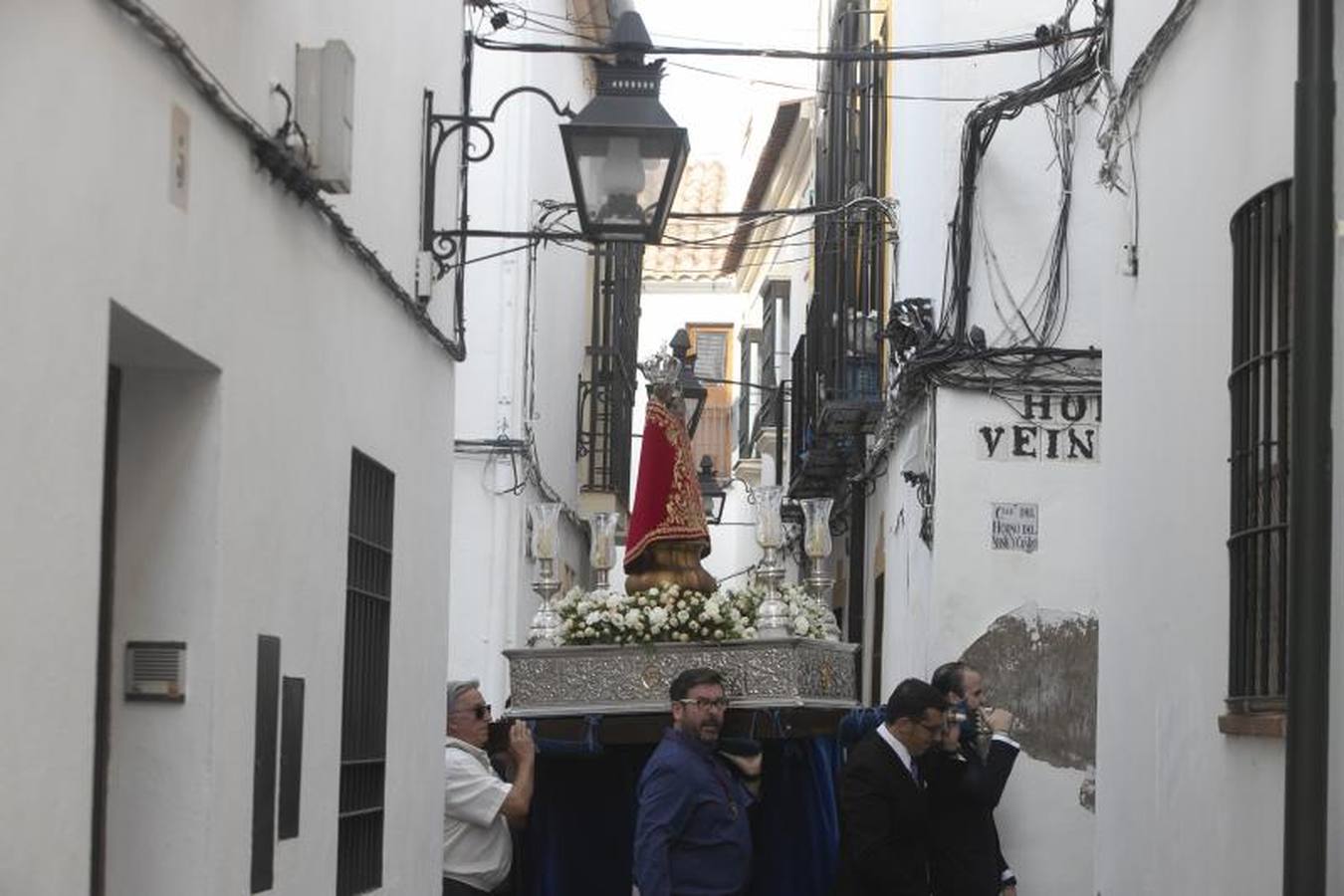 El traslado de la Virgen de la Fuensanta de Córdoba, en imágenes