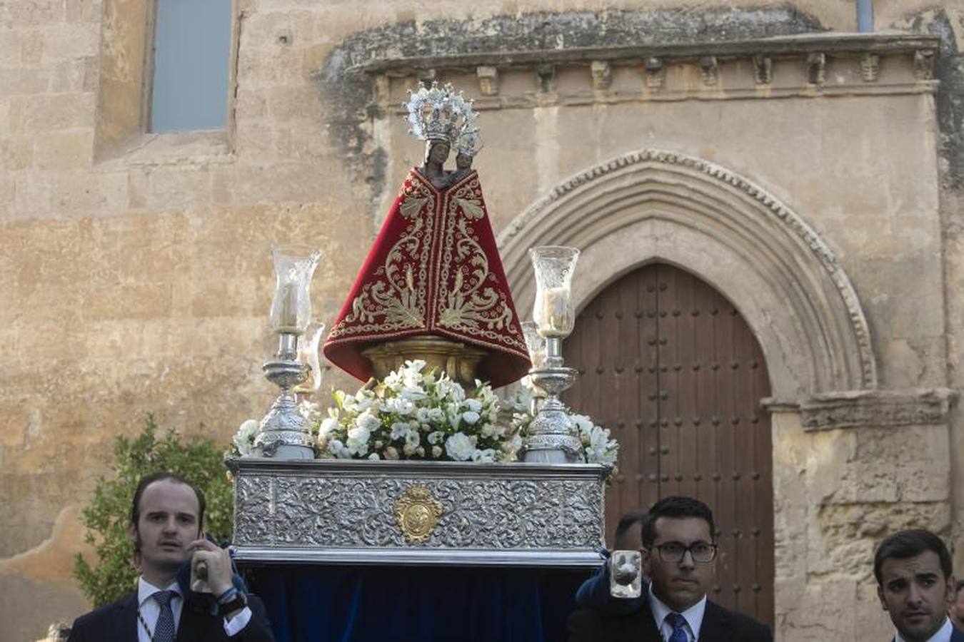 El traslado de la Virgen de la Fuensanta de Córdoba, en imágenes