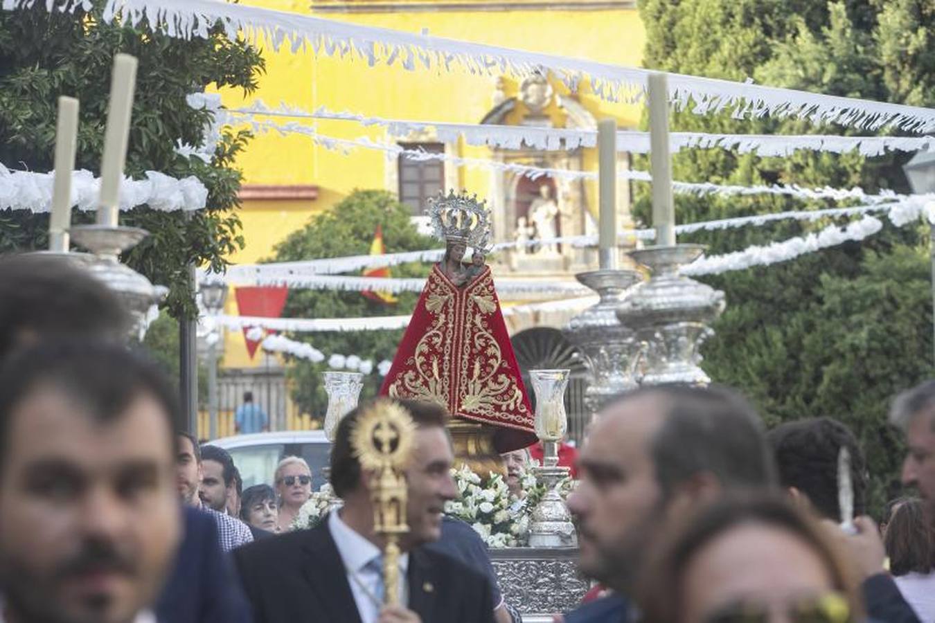 El traslado de la Virgen de la Fuensanta de Córdoba, en imágenes