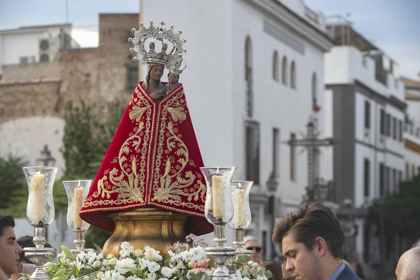 El traslado de la Virgen de la Fuensanta hasta el Campo de la Verdad, en imágenes