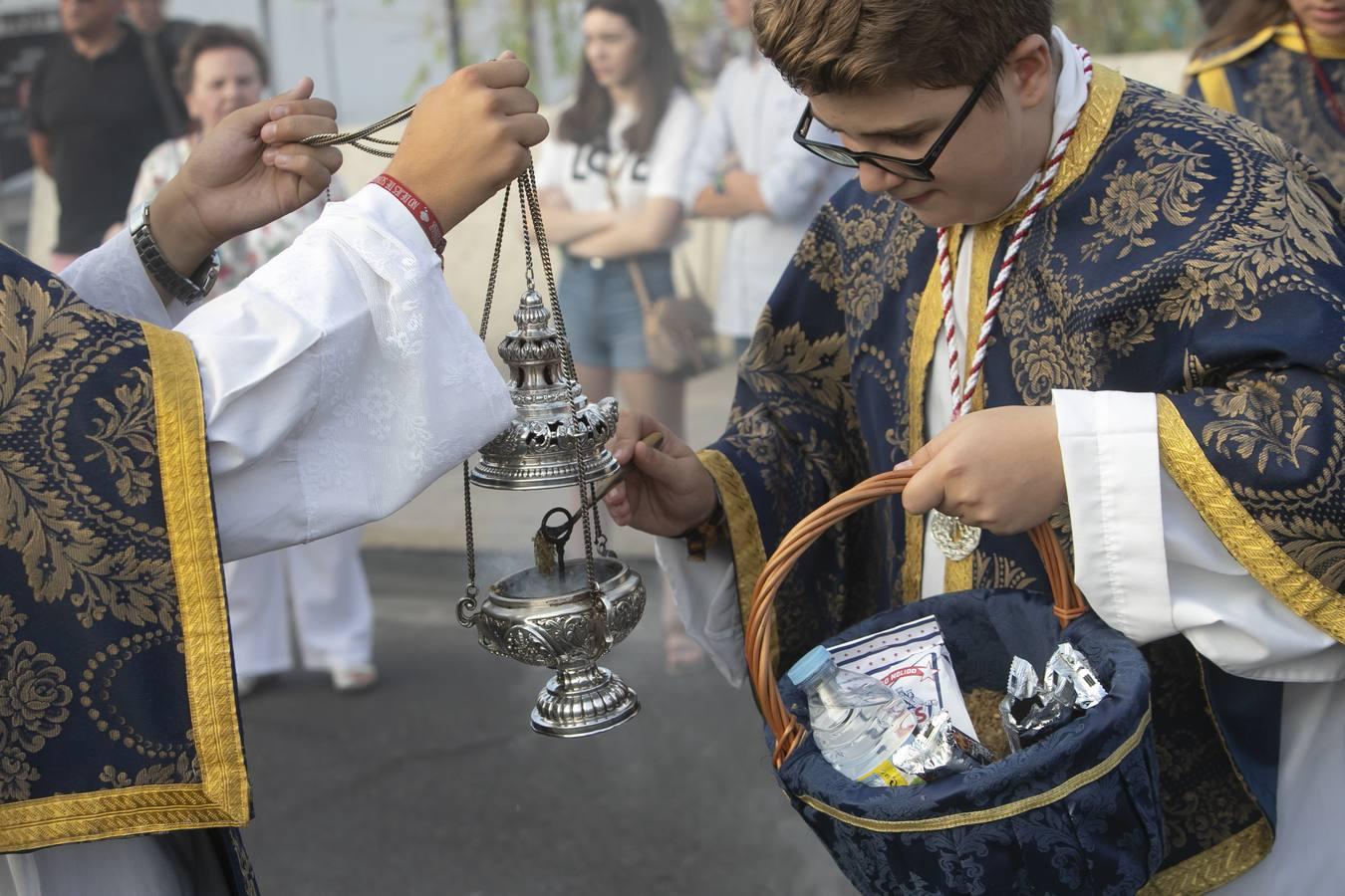 El traslado de la Virgen de la Fuensanta hasta el Campo de la Verdad, en imágenes