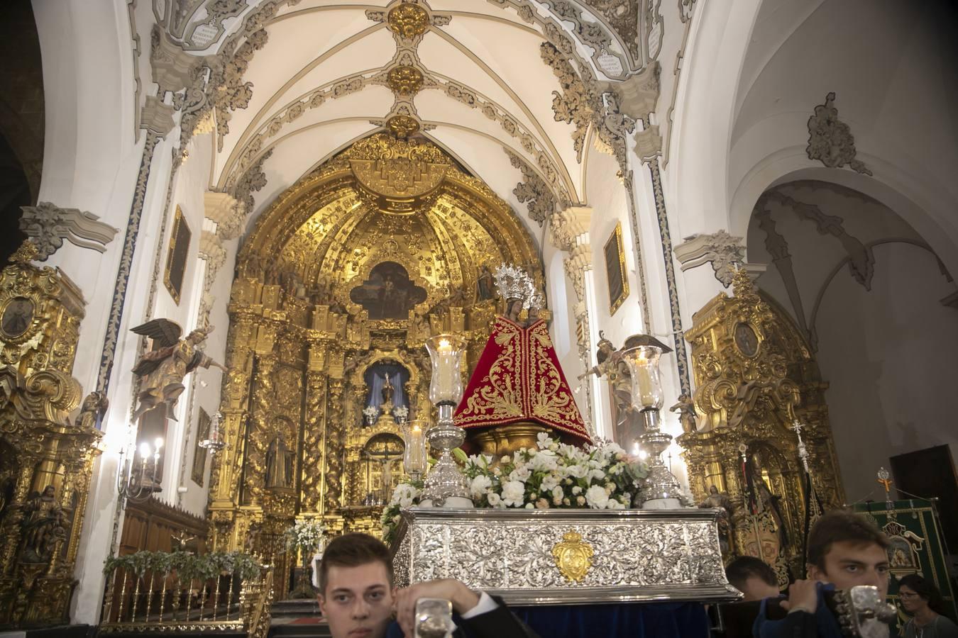 El traslado de la Virgen de la Fuensanta hasta el Campo de la Verdad, en imágenes