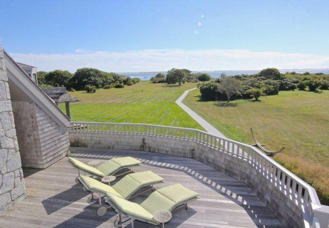 Vistas desde una de las terrazas de la mansión