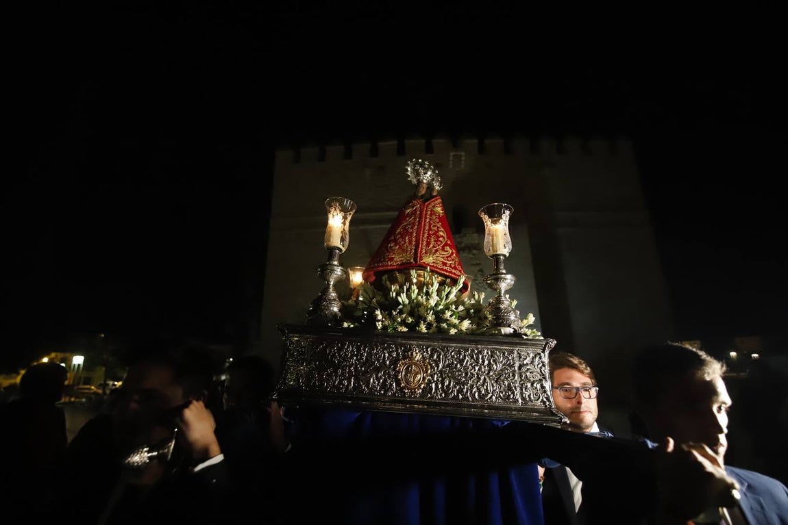 El último traslado de la Virgen de la Fuensanta, en imágenes