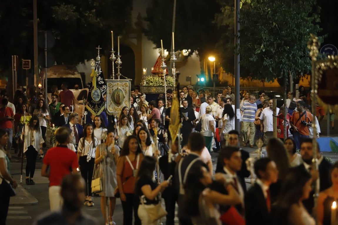 El último traslado de la Virgen de la Fuensanta, en imágenes