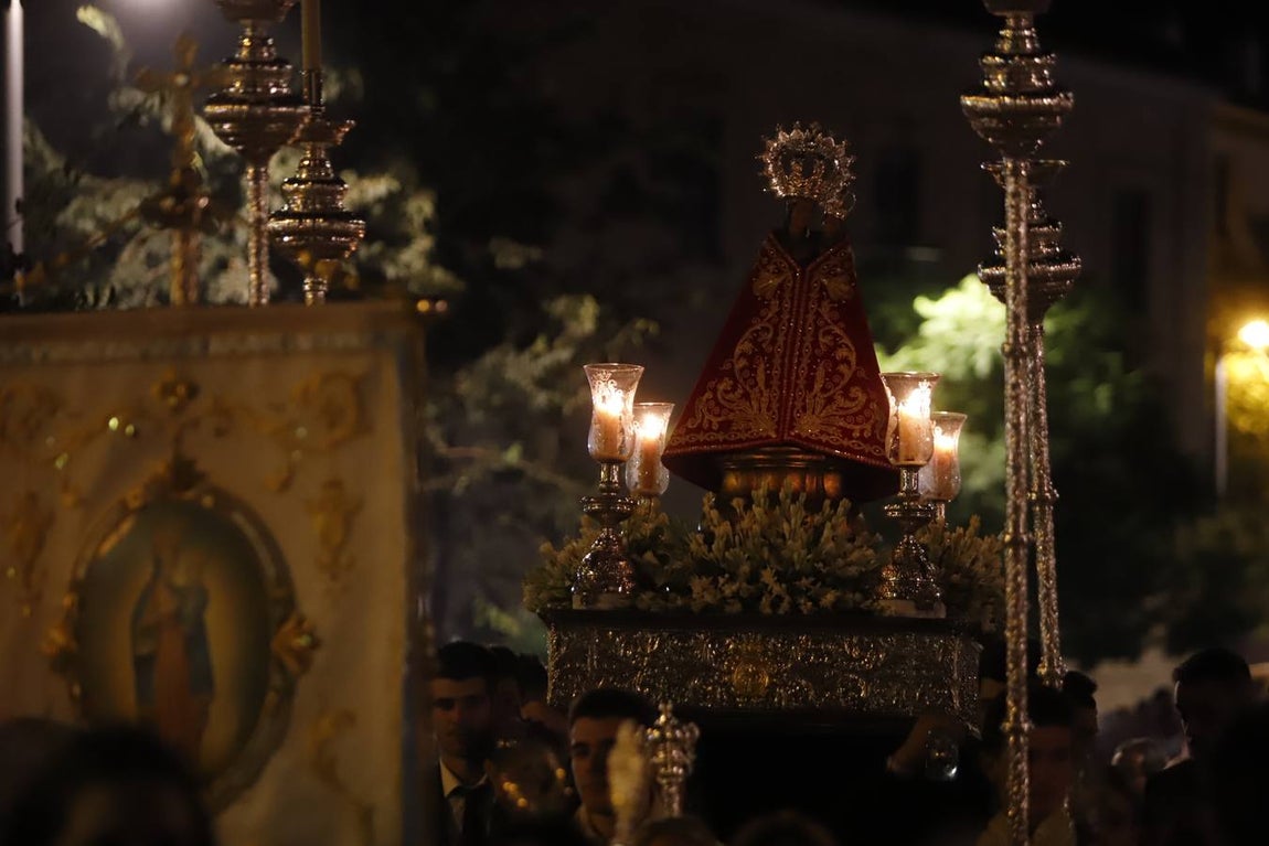 El último traslado de la Virgen de la Fuensanta, en imágenes
