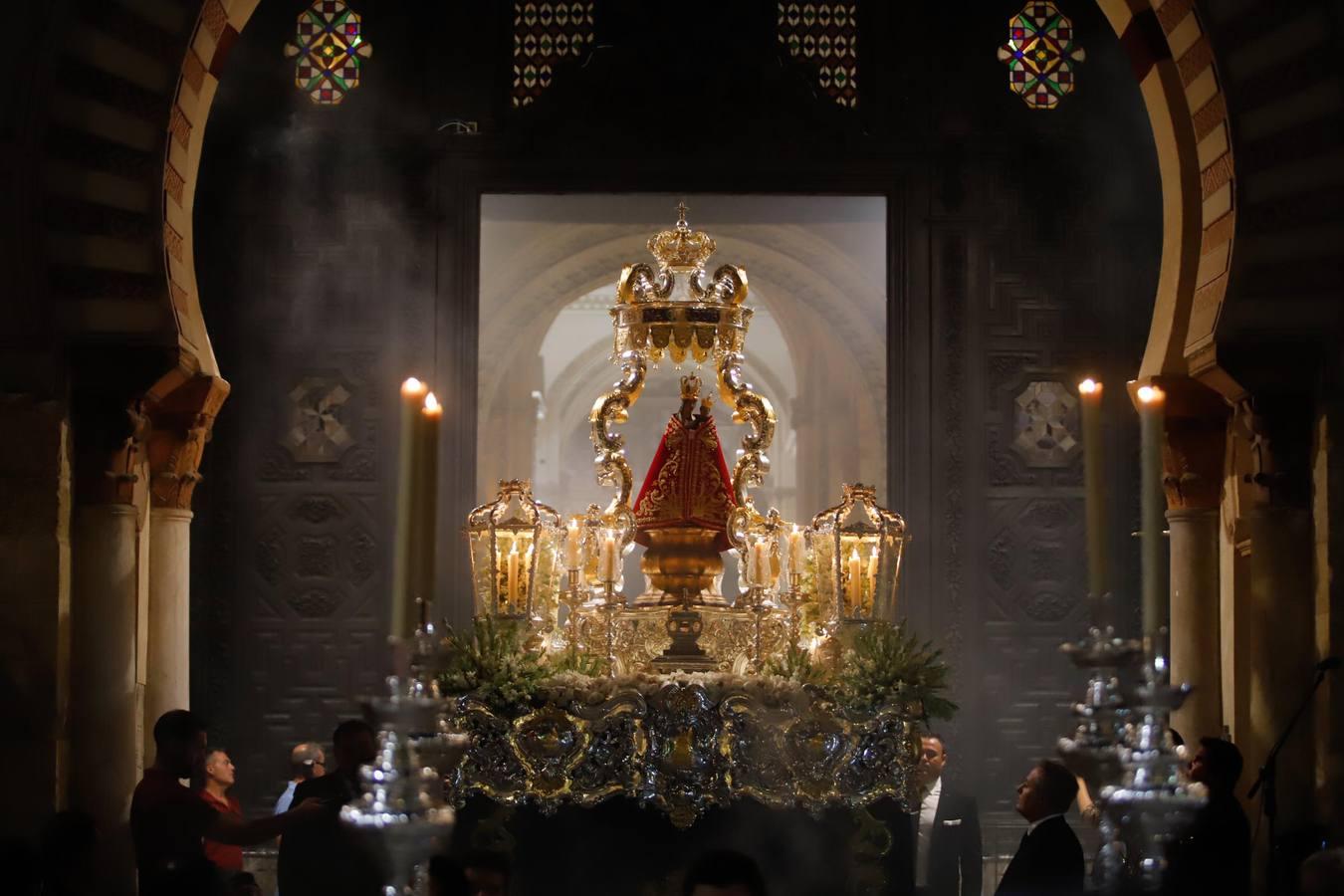 El regreso de la Virgen de la Fuensanta   desde la Catedral, en imágenes