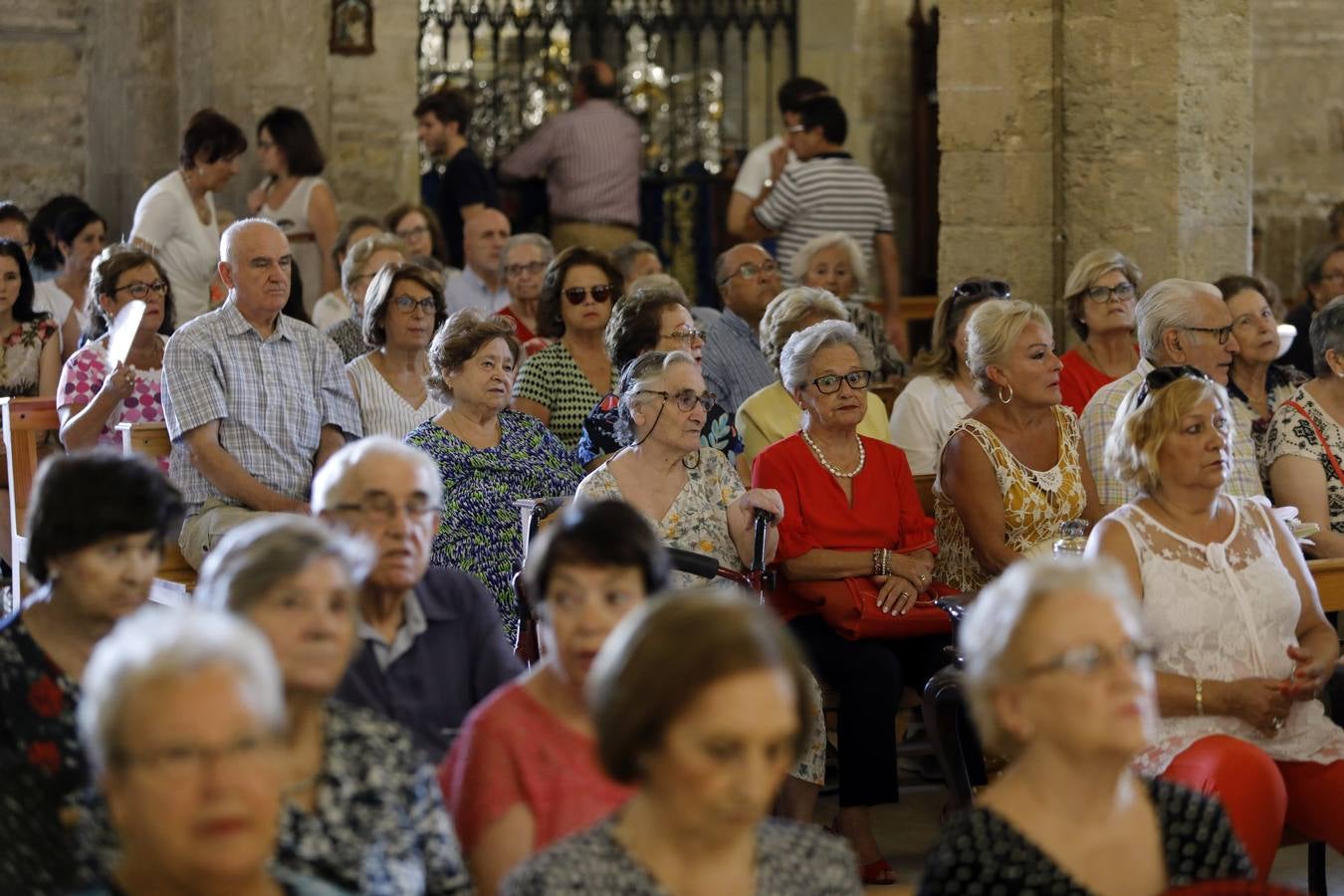 La misa de la Fuensanta, en imágenes