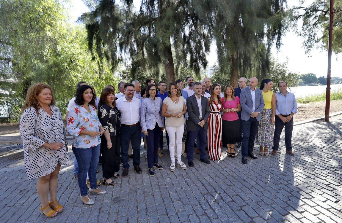 Las primeras imágenes de Susana Díaz tras anunciar su embarazo