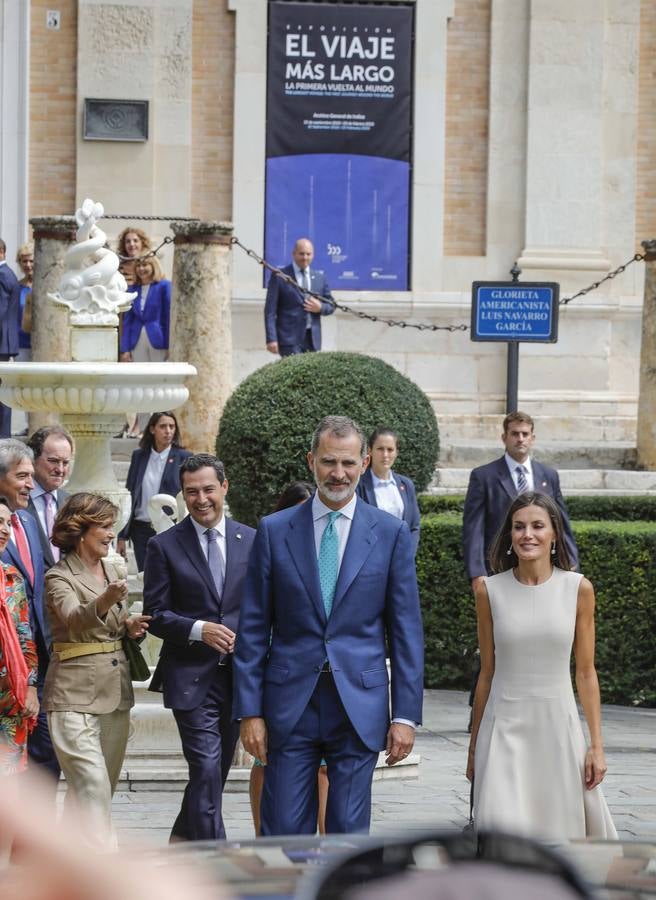 En imágenes, la visita de los Reyes