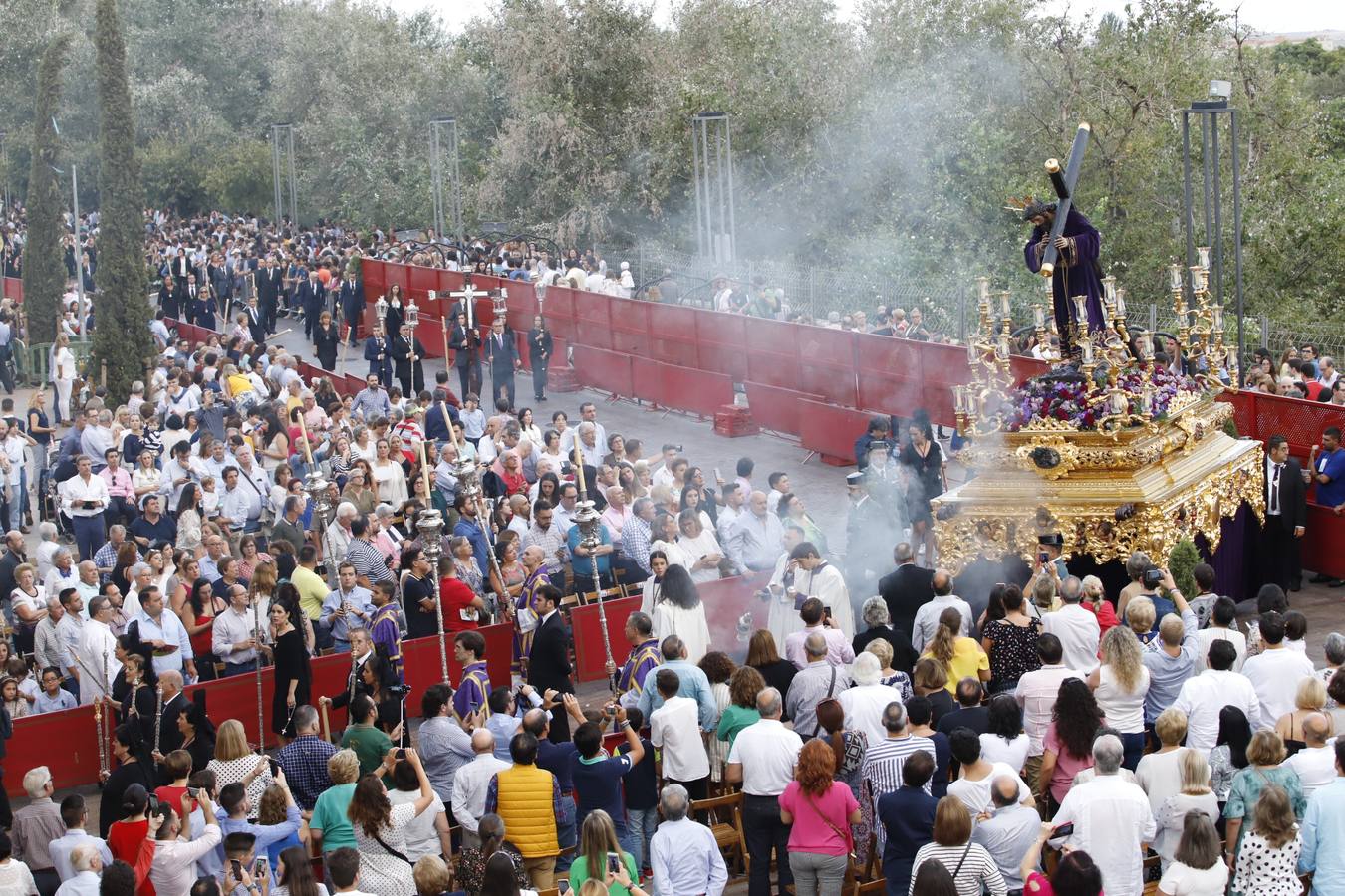 La magna en el itinerario oficial, en imágenes