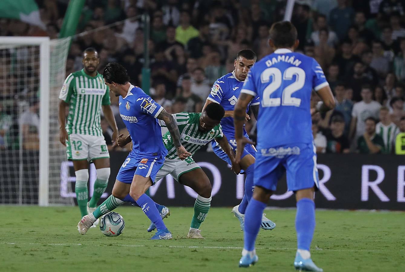 En imágenes, el empate del Betis ante el Getafe en el Villamarín