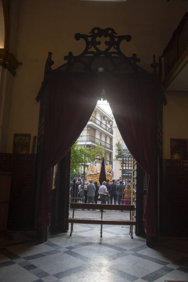 La Pastora de Santa Marina, en procesión