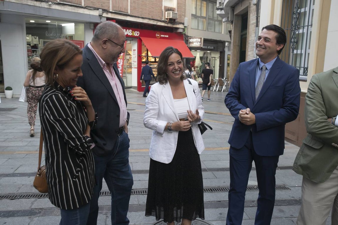 La charla de los alcaldes de Córdoba en el Colegio de Abogados, en imágenes