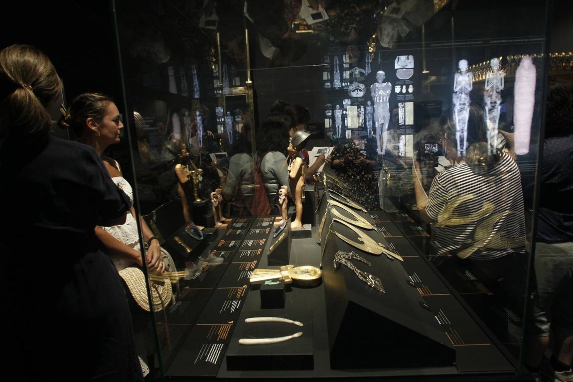 En imágenes, la exposición «Descifrando el antiguo Egipto: Tutankhamón»