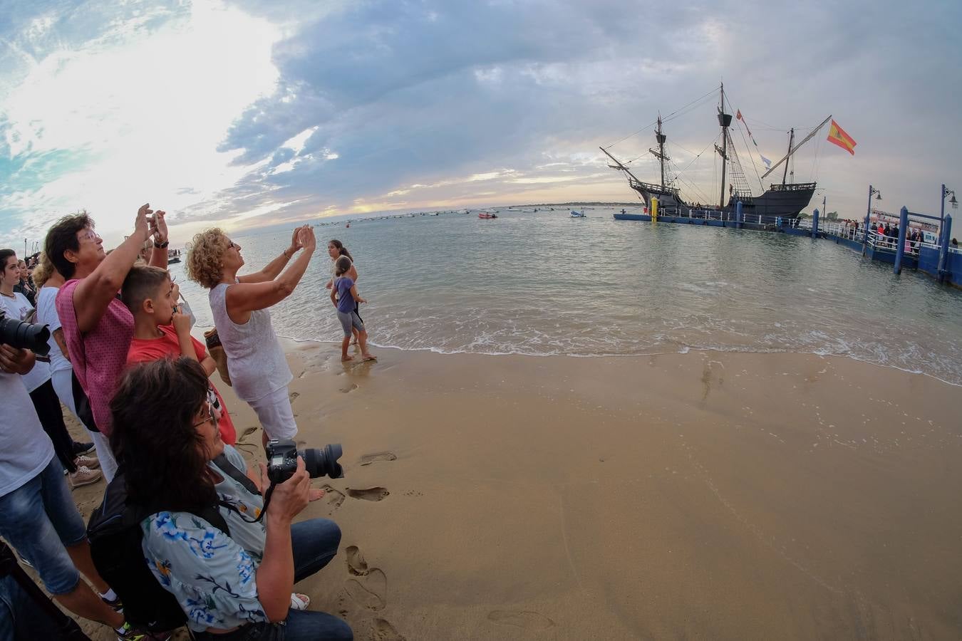 En imágenes, actos conmemorativos de la salida de Magallanes desde Sanlúcar