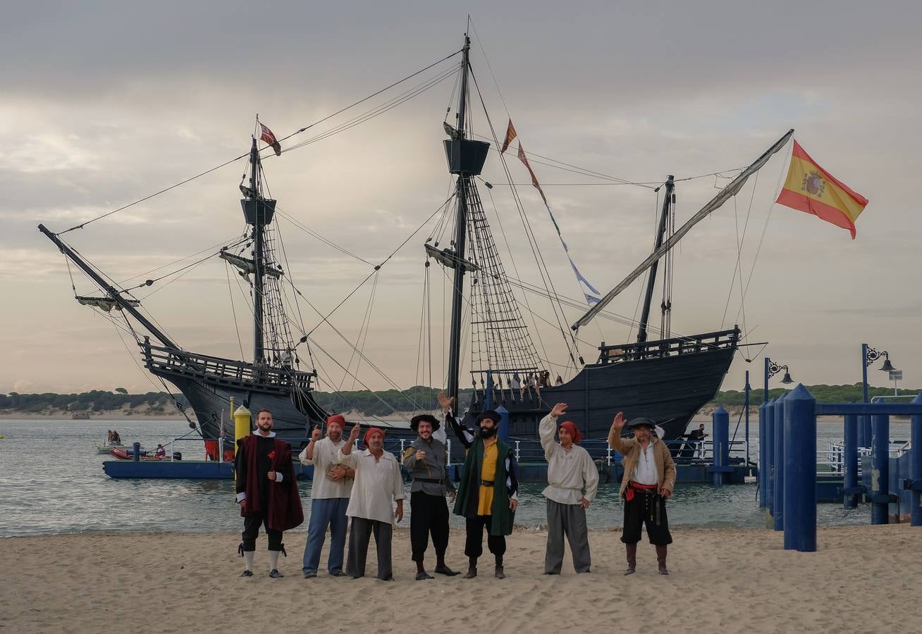 En imágenes, actos conmemorativos de la salida de Magallanes desde Sanlúcar