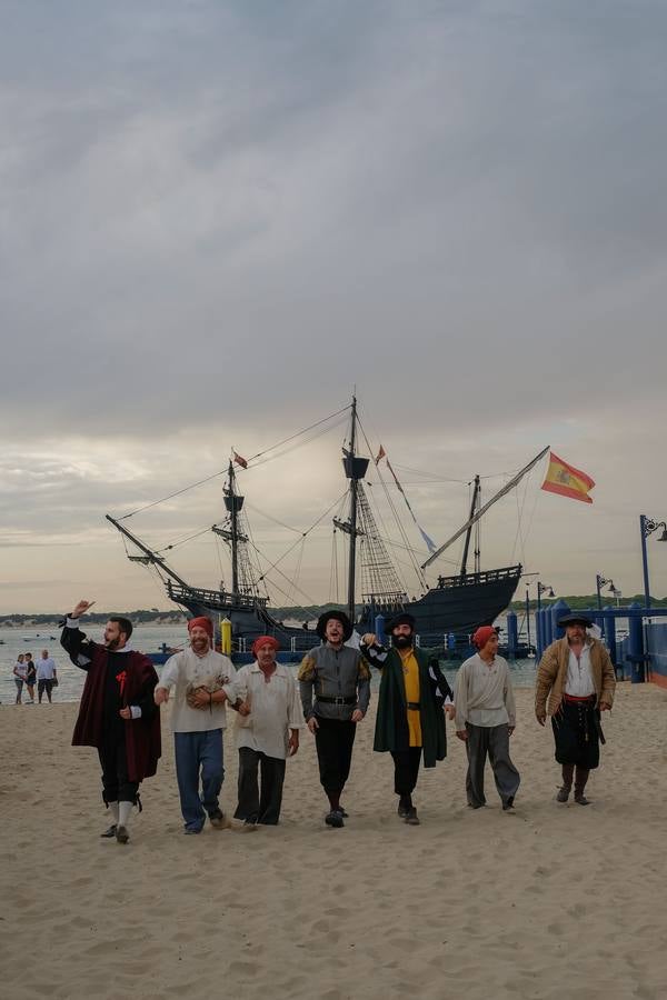 En imágenes, actos conmemorativos de la salida de Magallanes desde Sanlúcar