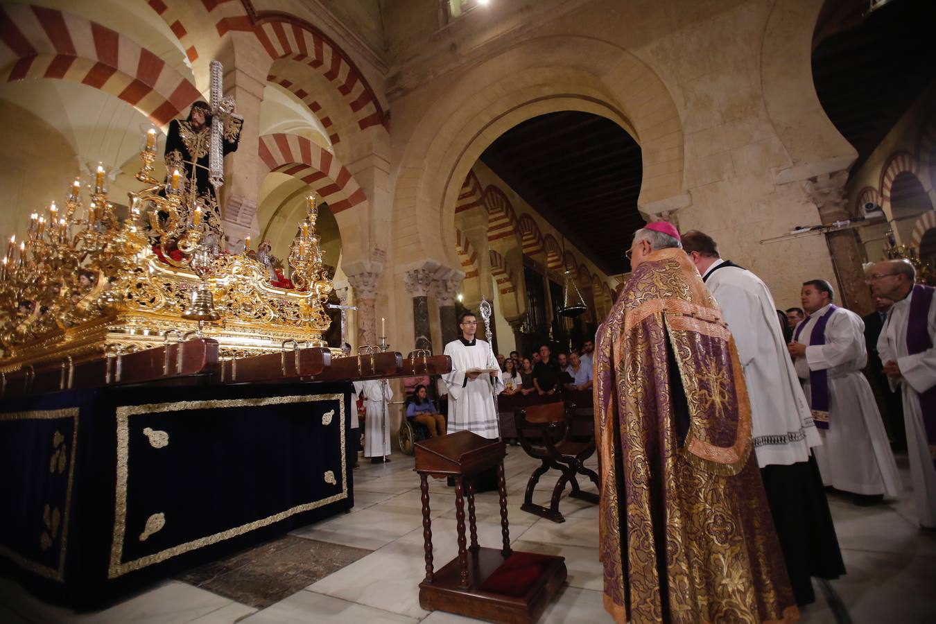 El Miserere del Nazareno de Lucena en la Catedral de Córdoba, en imágenes