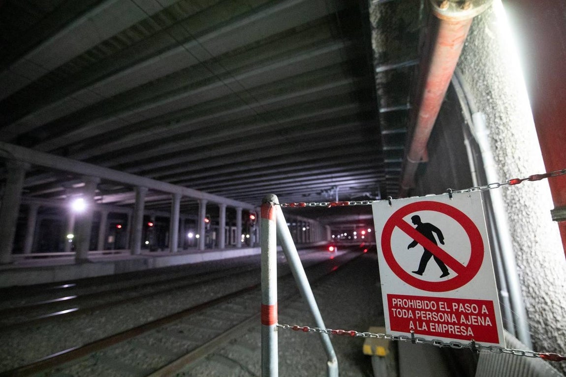 En imágenes, las entrañas de la estación de Córdoba