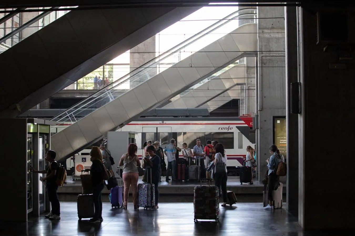 En imágenes, las entrañas de la estación de Córdoba