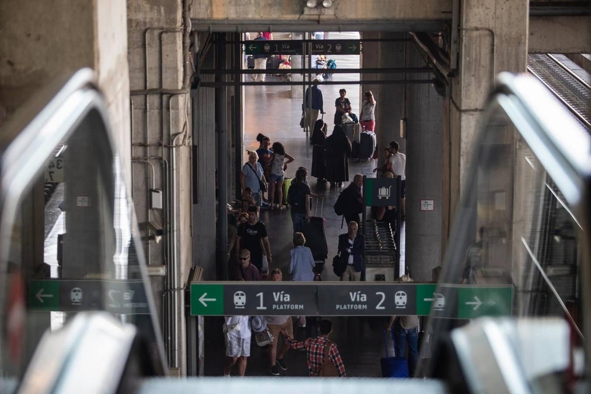 En imágenes, las entrañas de la estación de Córdoba