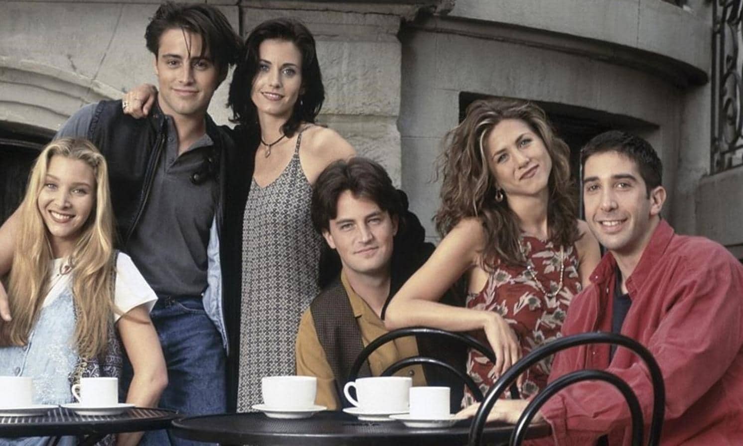El elenco de «Friends», que nació en 1994. 