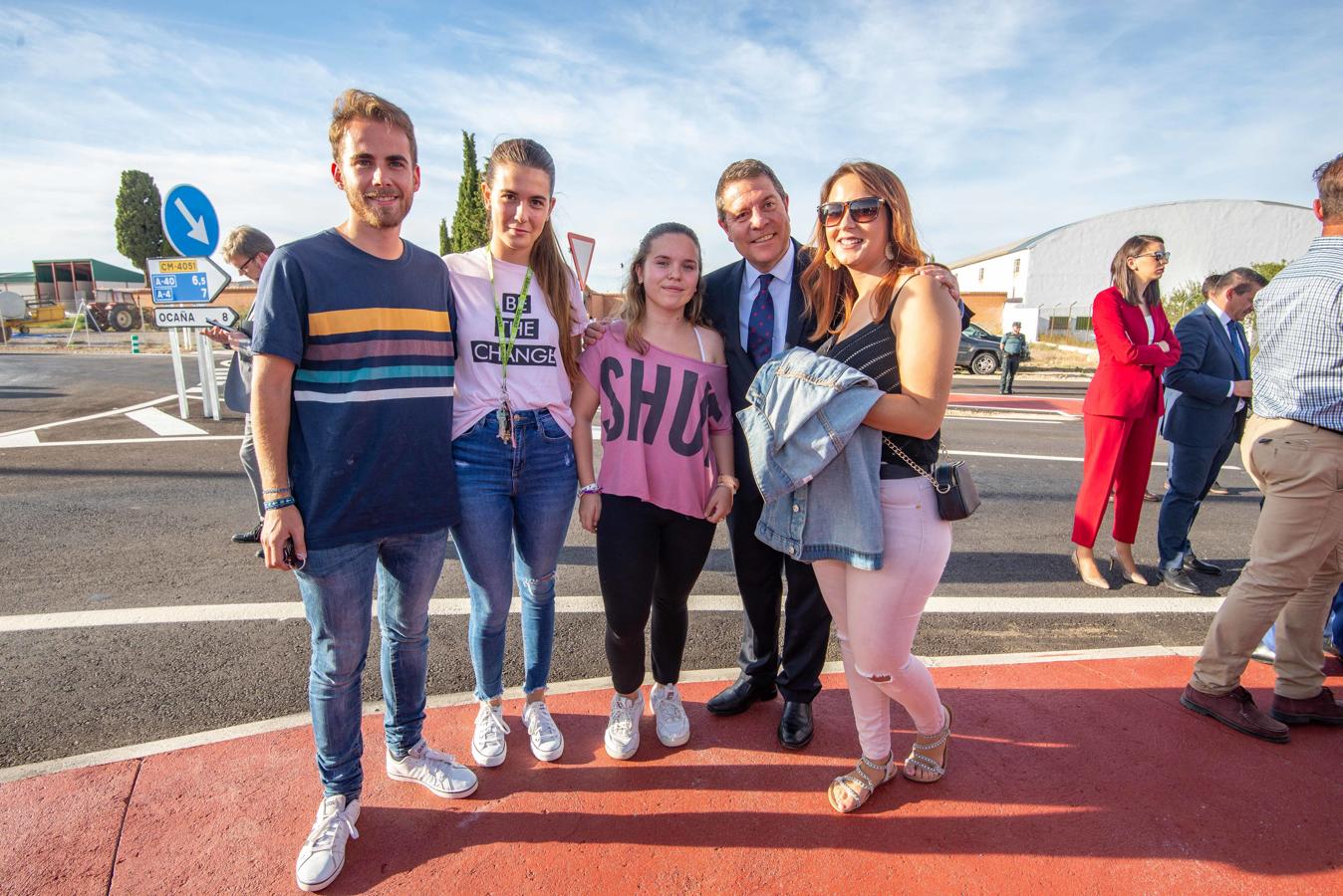 García-Page, en la inauguración de las obras de la CM-4051