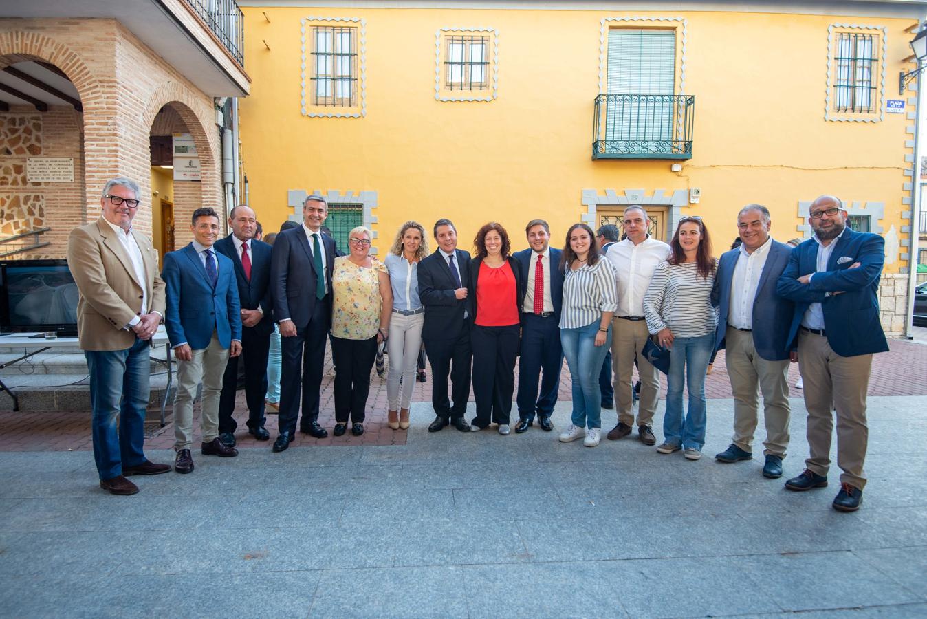 García-Page, en la inauguración de las obras de la CM-4051