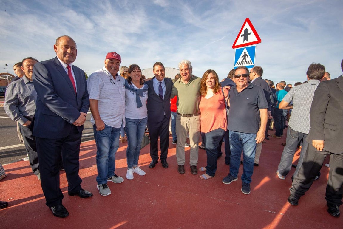 García-Page, en la inauguración de las obras de la CM-4051