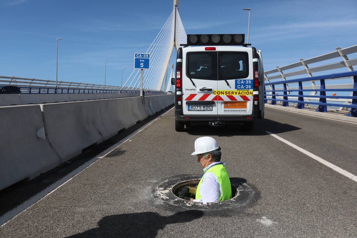 Fotos: En el corazón del Puente de la Constitución de Cádiz