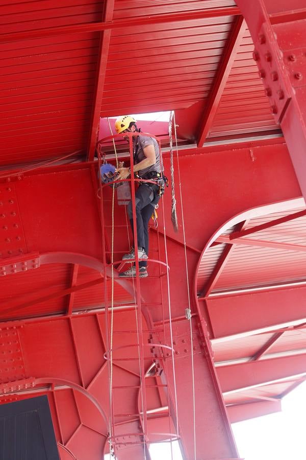 El Sánchez-Pizjuán, escenario de prueba de un rescate en el marco de la Rescue Great Day