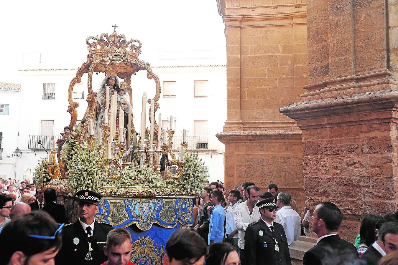 La procesión de la Virgen del Socorro de Córdoba, en imágenes