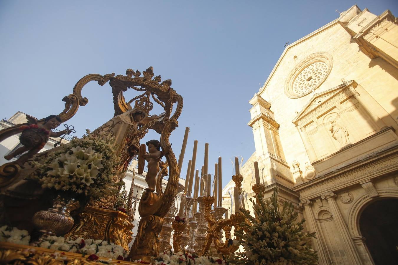 La procesión de la Virgen del Socorro de Córdoba, en imágenes