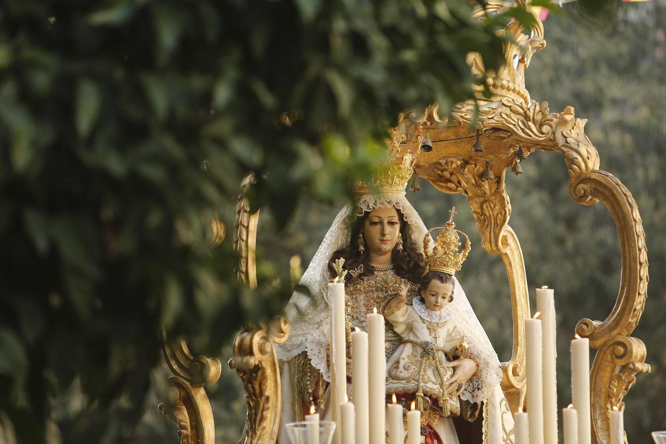 La procesión de la Virgen del Socorro de Córdoba, en imágenes