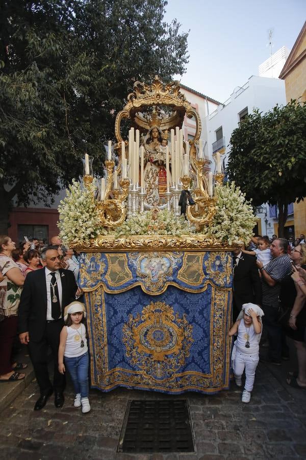 La procesión de la Virgen del Socorro de Córdoba, en imágenes